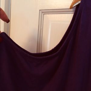 Allegrace Tops - NWOT - Purple Women’s Size 2x Cold Shoulder Shirt Allegrace Tops - NWOT - Purple Women’s Size 2x Cold Shoulder Shirt